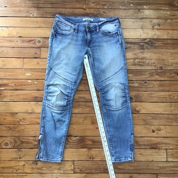 Mavi Jesy low rise jeans skinny ankle zippers embellishment soft lightweight 29 - Picture 11 of 15